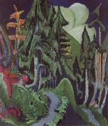 Ernst Ludwig Kirchner, Mountain forest